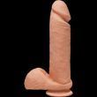 Фаллоимитатор Doc Johnson The D - Perfect D - 8 Inch With Balls - ULTRASKYN, диаметр 5,1см SO1577 фото 2