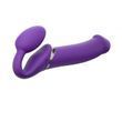 Безремневой страпон с вибрацией Strap-On-Me Vibrating Violet XL, диам. 4,7см, пульт ДУ, регулируемый SO3827 фото 8