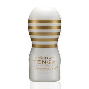 Мастурбатор Tenga Premium Original Vacuum Cup Gentle (глибоке горло) з вакуумною стимуляцією SO5110 фото