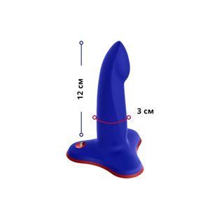 Фаллоимитатор Fun Factory LIMBA FLEX S, синий, гибкий, с эффектом памяти, подходит для точки G SX0994 фото