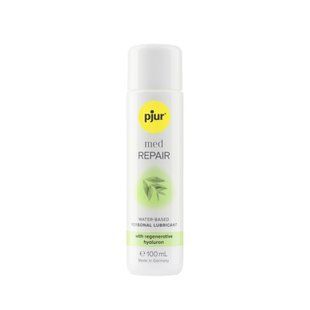 Лубрикант на водній основі pjur MED Repair glide 100 мл з регенерувальним гіалуроном для сухої шкіри PJ10830 фото