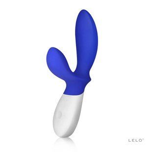 Массажер простаты LELO Loki Wave Federal Blue, 2 мотора, манящее движение + стимуляция промежности SX0707 фото