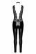 Комбинезон Noir Handmade F298 Libido, 3XL, под латекс, кружевной верх, чокер, съемные бусы, доступ SX0230 фото 5