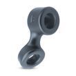 Ерекційне кільце Boners Cock Ring And Ball Stretcher - Grey SO8852 фото 2