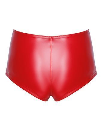 Шорты Noir Handmade F356 Red powerwetlook shorts - XL SX2125 фото