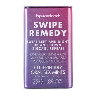 Мятные конфеты Bijoux Indiscrets Swipe Remedy &ndash; clitherapy oral sex mints, без сахара SO5911 фото
