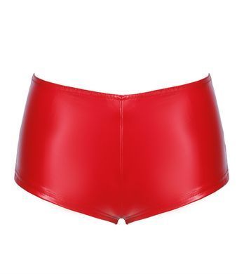 Шорты Noir Handmade F356 Red powerwetlook shorts - XXL SX2126 фото
