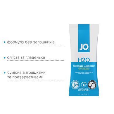 Набор лубрикантов Foil Display Box &ndash; JO H2O Lubricant &ndash; Original &ndash; 12 x 10ml SO6160 фото