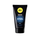 Гель для пеніса стимулювальний pjur MAN Steel Gel 50 ml з екстрактом паприки та ментолом PJ12910 фото
