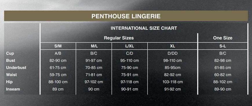 Бодістокінг з вирізом на животику Penthouse - Hot Nightfall Red S/L SO4395 фото