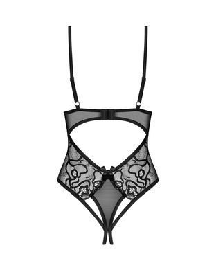 Боди Obsessive Blomentis crotchless teddy XS/S SX1026 фото