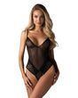 Боди Obsessive Blomentis crotchless teddy XS/S SX1026 фото 7