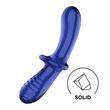 Двосторонній скляний дилдо Satisfyer Double Crystal Light blue, боросилікатне скло, унісекс SO8787 фото 5