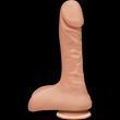 Фалоімітатор Doc Johnson The D - Super D - 9 Inch With Balls - ULTRASKYN, діаметр 5,1 см SO1572 фото 2