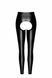 Легінси Noir Handmade F304 Taboo wetlook leggings with open crotch and bum - XL SX0264 фото 5