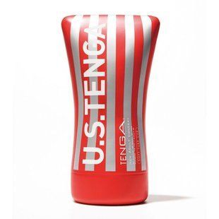 Мастурбатор Tenga US Soft Tube Cup (м&rsquo;яка подушечка велика), стискальний, суперпотужне всмоктування SO7040 фото