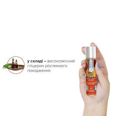 Смазка на водной основе JO H2O &mdash; Peachy Lips (30 мл) без сахара, растительный глицерин SO1476 фото