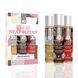 Набор JO Tri-Me Triple Pack &mdash; Neapolitan (3&times;30 мл) три разных вкуса оральных смазок SO6775 фото 1