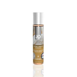 Смазка на водной основе JO H2O &mdash; Vanilla Cream (30 мл) без сахара, растительный глицерин SO1480 фото