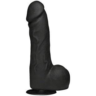 Фаллоимитатор со съемной присоской Doc Johnson Kink - The Perfect Cock 7.5 inch Vac-U-Lock - Black SO4543 фото