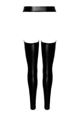Леггинсы Noir Handmade F323 Rebel, 3XL, black, под латекс, с открытыми бедрами и ягодицами SX0374 фото