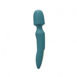 Вібромасажер з двома насадками Love To Love R-EVOLUTION TEAL ME, гнучка головка SO3823 фото