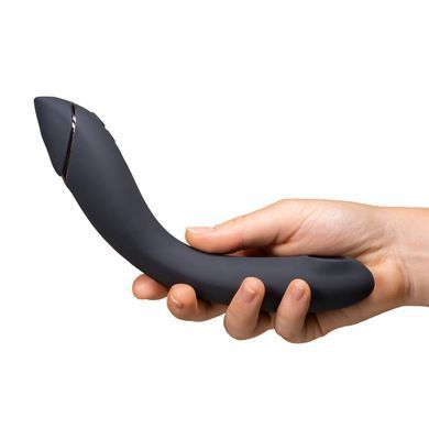 Вибратор для точки G с вакуумной стимуляцией Womanizer OG Dark Grey SX0533 фото
