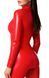 Комбинезон Noir Handmade F353 Red powerwetlook overall - XXL SX2012 фото 6