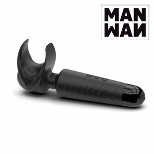 Мастурбатор-вібромасажер Manwan MAN.WAND, відмінно для пар, вібро-мінет, 20 режимів SO2080 фото
